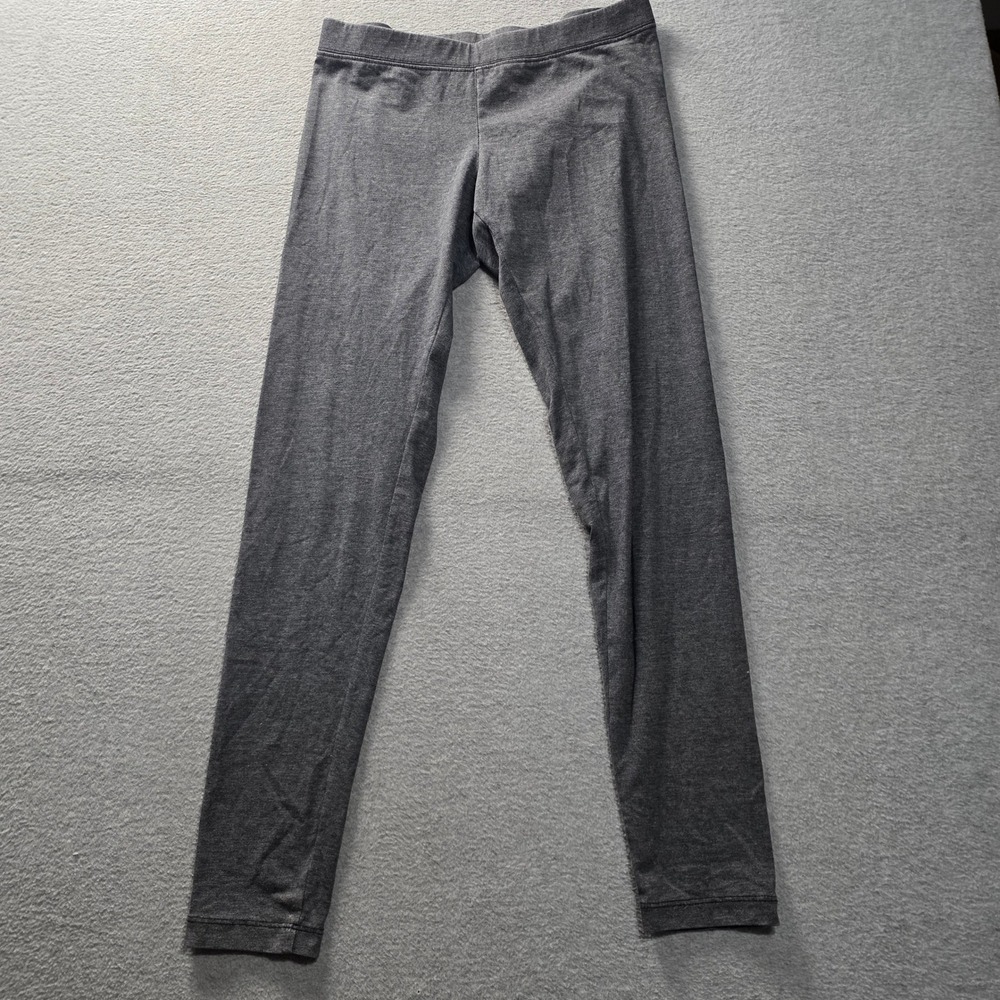 James Perse Stretch Leggings Pants Womens Size 3 Large Charcoal Gray Pull On